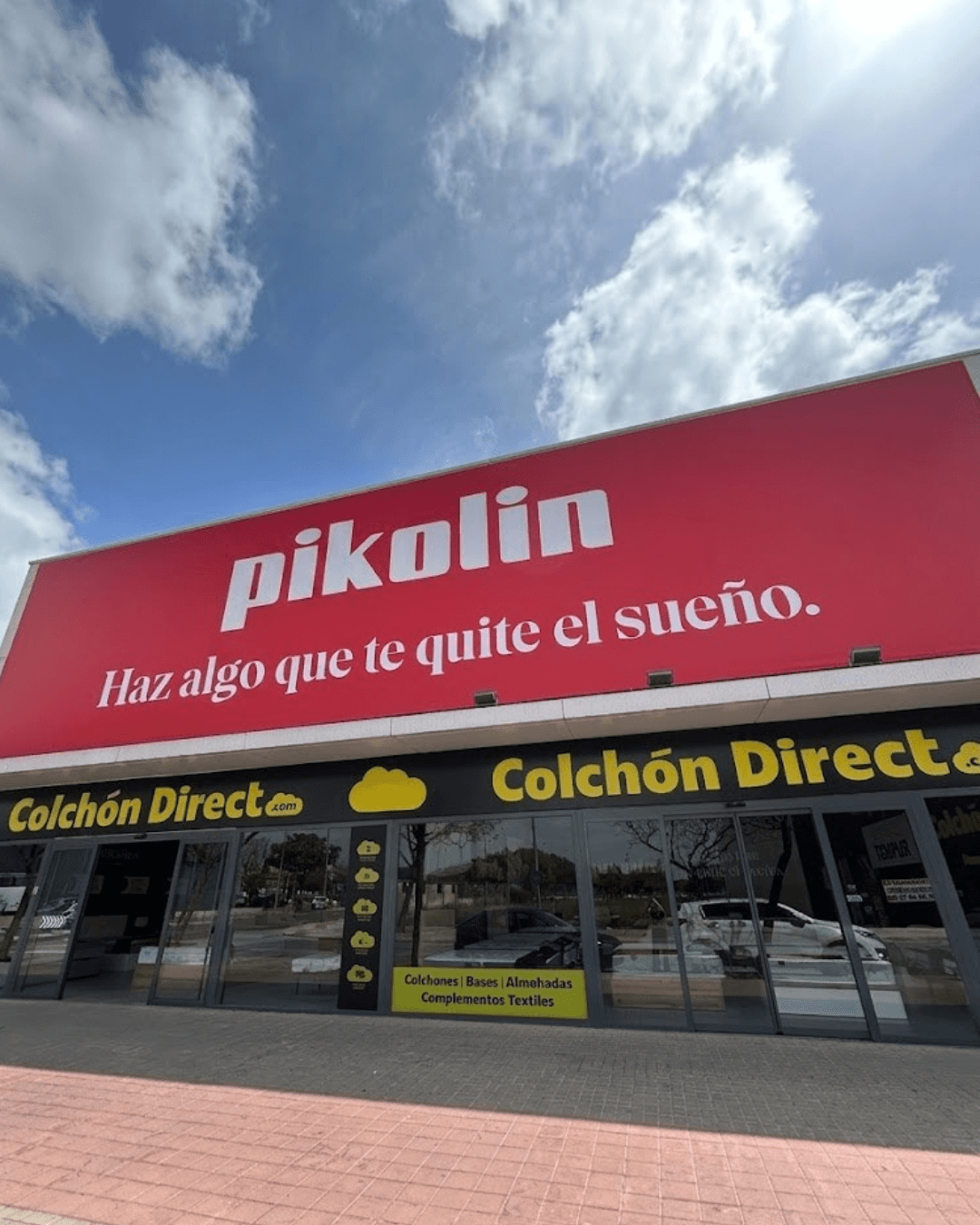Fachada de la tienda ColchonDirect en Alfafar
